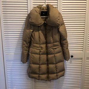Gold Zara Women’s Down Coat